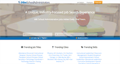 Desktop Screenshot of ihireschooladministrators.com